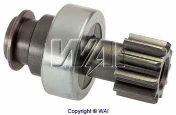 Wai 54-9204 Freewheel gear, starter 549204