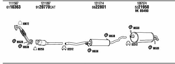 Buy Walker FOH17611 at a low price in United Arab Emirates!