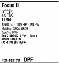 FOH18517B Walker Exhaust system