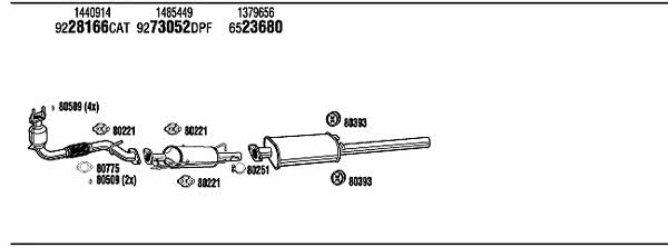 Buy Walker FOH19576BB at a low price in United Arab Emirates!