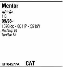  KIT04577A Exhaust system KIT04577A
