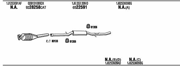Buy Walker VWH15459 at a low price in United Arab Emirates!