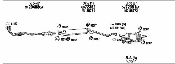 Buy Walker OPH08995AA at a low price in United Arab Emirates!