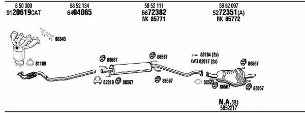 Buy Walker OPH08995AB at a low price in United Arab Emirates!