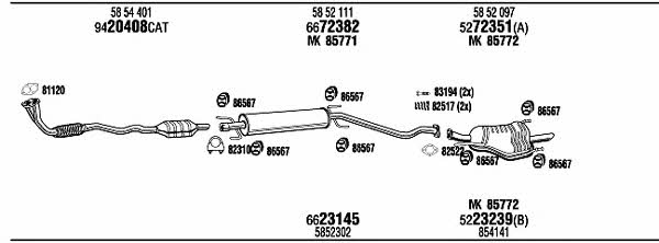 Buy Walker OPH08995BA at a low price in United Arab Emirates!