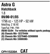 Walker OPH15339A Exhaust system OPH15339A OPH15339A Walker Exhaust system