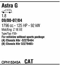 Walker OPH15345A Exhaust system OPH15345A OPH15345A Walker Exhaust system
