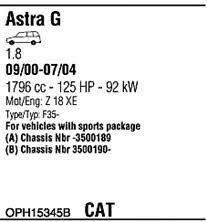 Walker OPH15345B Exhaust system OPH15345B OPH15345B Walker Exhaust system