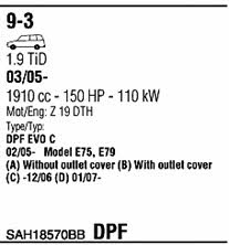 SAH18570BB Walker Exhaust system