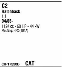 CIP17330B Walker Exhaust system