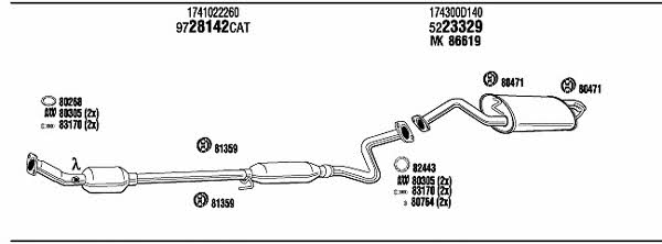 Buy Walker TOH16373A at a low price in United Arab Emirates!