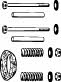 Walker 15897 Mounting kit for exhaust system 15897