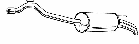 Walker 22206 End Silencer 22206 22206 Walker End Silencer