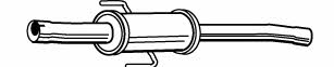 22418 Walker Central silencer