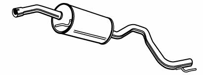 22771 Walker Central silencer