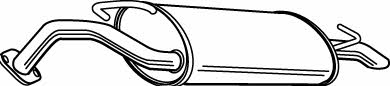 Exhaust muffler KIA Rio (Kia Rio): 23156 Walker End Silencer