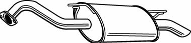 Rear exhaust silencer Toyota Corolla: 23361 Walker End Silencer