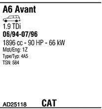 Walker AD25118 Exhaust system AD25118 AD25118 Walker Exhaust system