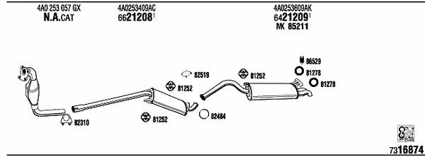 Buy Walker AD25124 at a low price in United Arab Emirates!