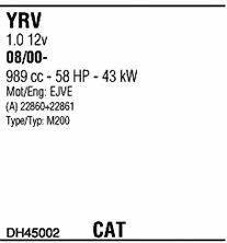 DH45002 Walker Exhaust system