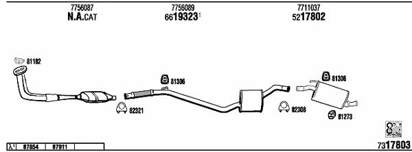 Buy Walker FI30308 at a low price in United Arab Emirates!