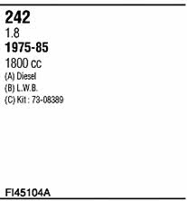  FI45104A Exhaust system FI45104A