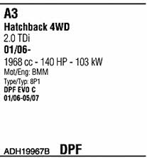 ADH19967B Walker Exhaust system