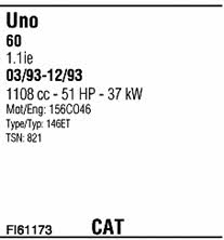 Walker FI61173 Exhaust system FI61173 FI61173 Walker Exhaust system