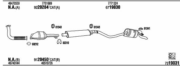 Buy Walker FI65025 at a low price in United Arab Emirates!