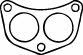 Walker 80019 Exhaust pipe gasket 80019