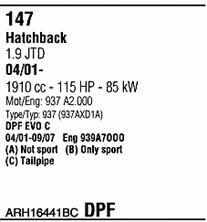 ARH16441BC Walker Exhaust system