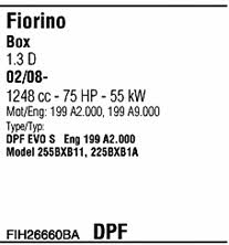 FIH26660BA Walker Exhaust system