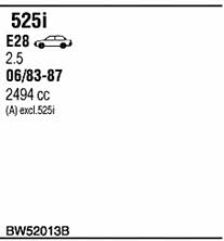  BW52013B Exhaust system BW52013B