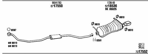 Buy Walker CI25027 at a low price in United Arab Emirates!