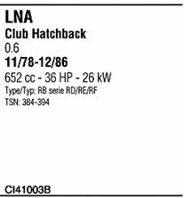 CI41003B Walker Exhaust system
