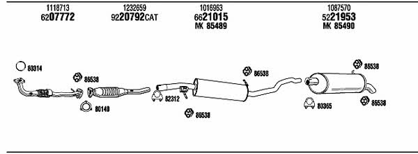 Buy Walker FO75024 at a low price in United Arab Emirates!