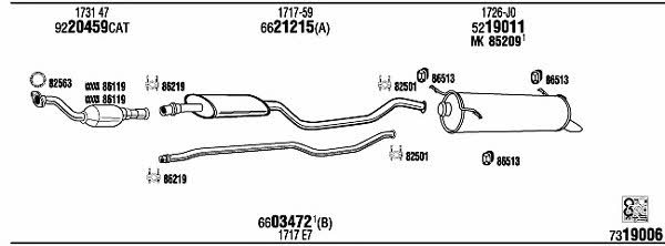Buy Walker CI55007 at a low price in United Arab Emirates!