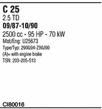  CI80016 Exhaust system CI80016