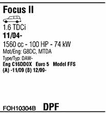 Walker FOH10304B Exhaust system FOH10304B FOH10304B Walker Exhaust system