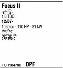 FOH10476B Walker Exhaust system