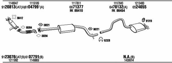 Buy Walker FOH15447A at a low price in United Arab Emirates!