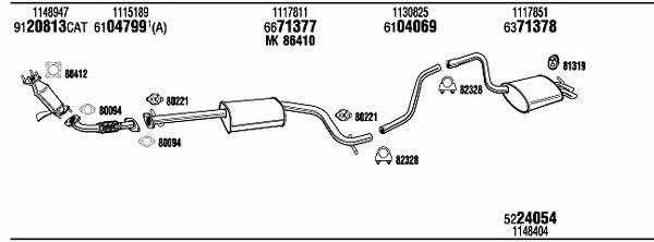 Buy Walker FOH15493A at a low price in United Arab Emirates!