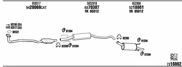 Buy Walker OP30083A at a low price in United Arab Emirates!