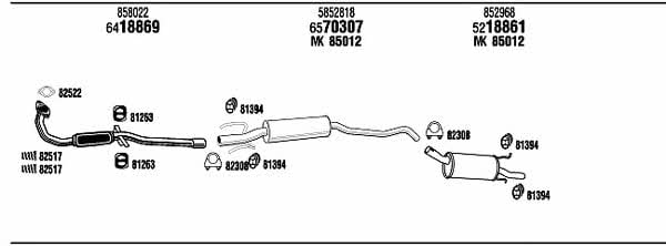 Buy Walker OP30085 at a low price in United Arab Emirates!