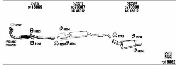 Buy Walker OP30154 at a low price in United Arab Emirates!