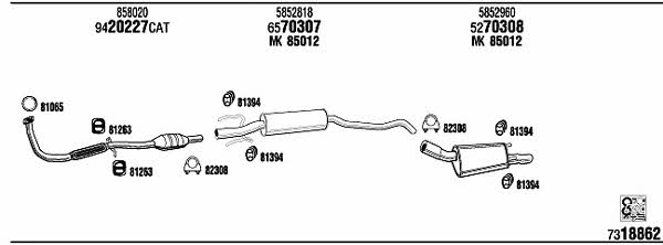 Buy Walker OP30155 at a low price in United Arab Emirates!