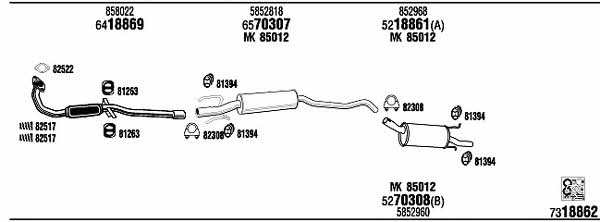 Buy Walker OP30156 at a low price in United Arab Emirates!