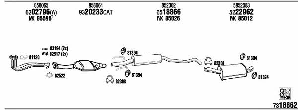 Buy Walker OP30159 at a low price in United Arab Emirates!