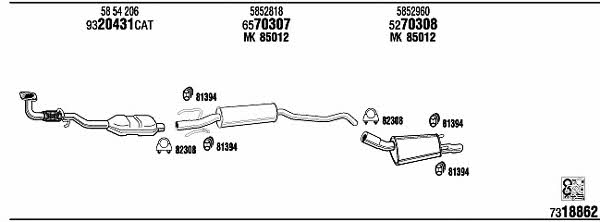 Buy Walker OP30164 at a low price in United Arab Emirates!