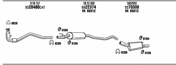 Buy Walker OP30166 at a low price in United Arab Emirates!